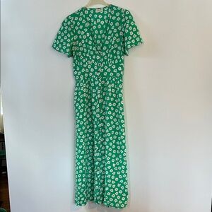 Wrangler x Billabong Green & White Women’s Floral Maxi Dress - Large